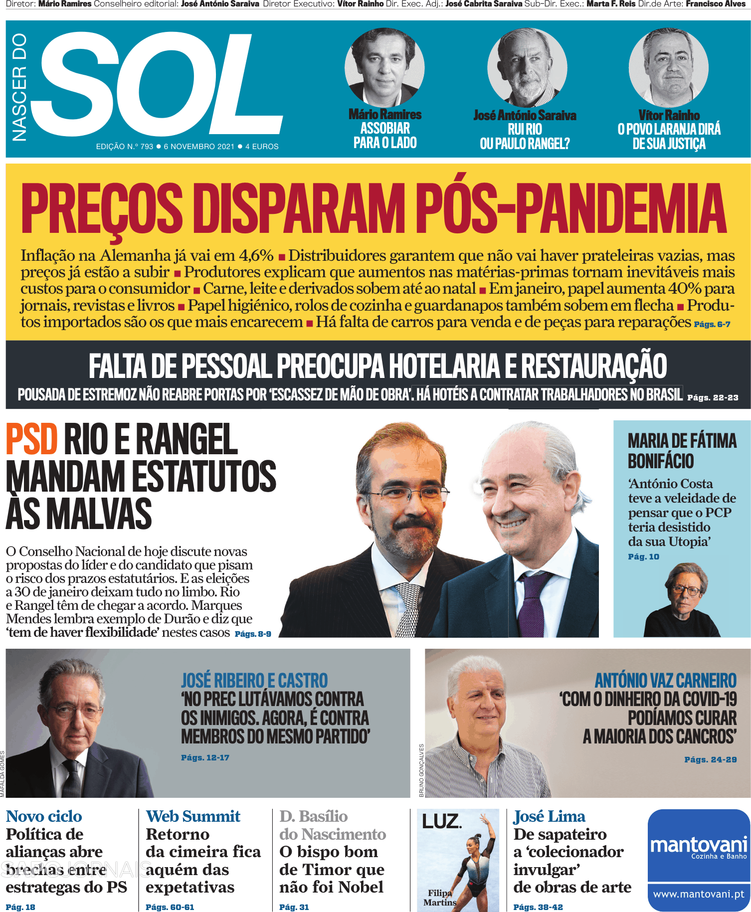 Nascer Do Sol Nov Jornais E Revistas Sapo Pt Ltima Hora