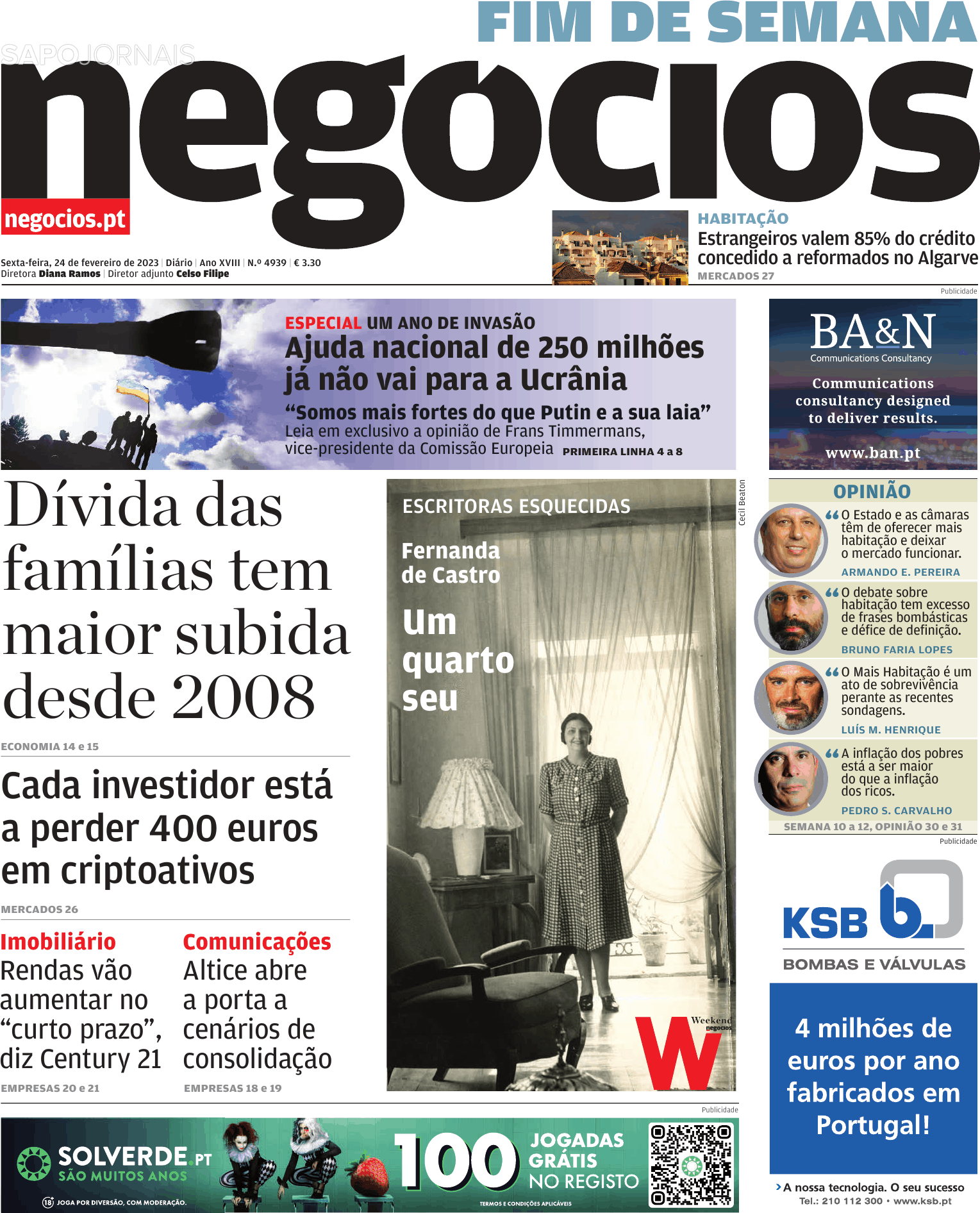 Jornal De Neg Cios Fev Jornais E Revistas Sapo Pt