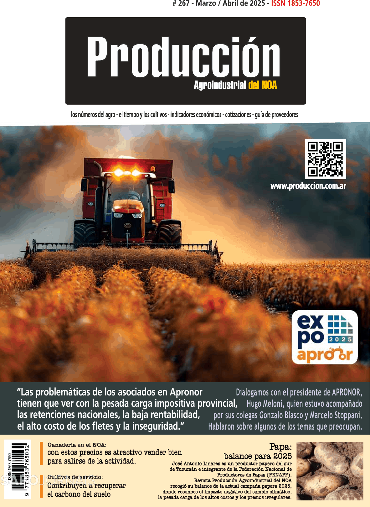 Producción Agroindustrial del NOA