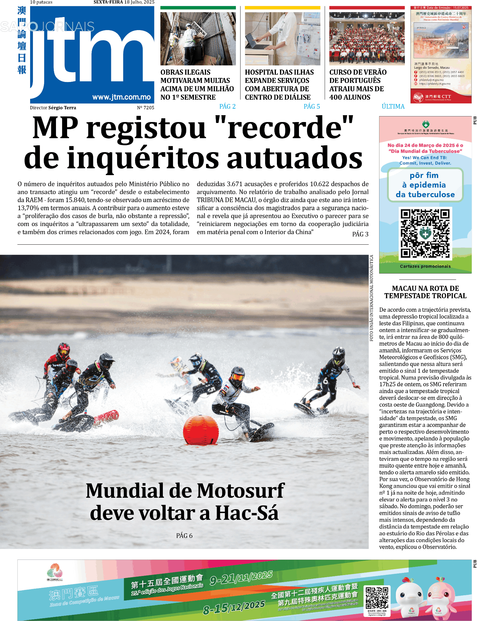 Jornal Tribuna de Macau