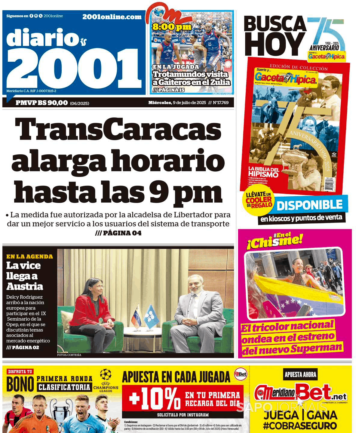 Diario 2001