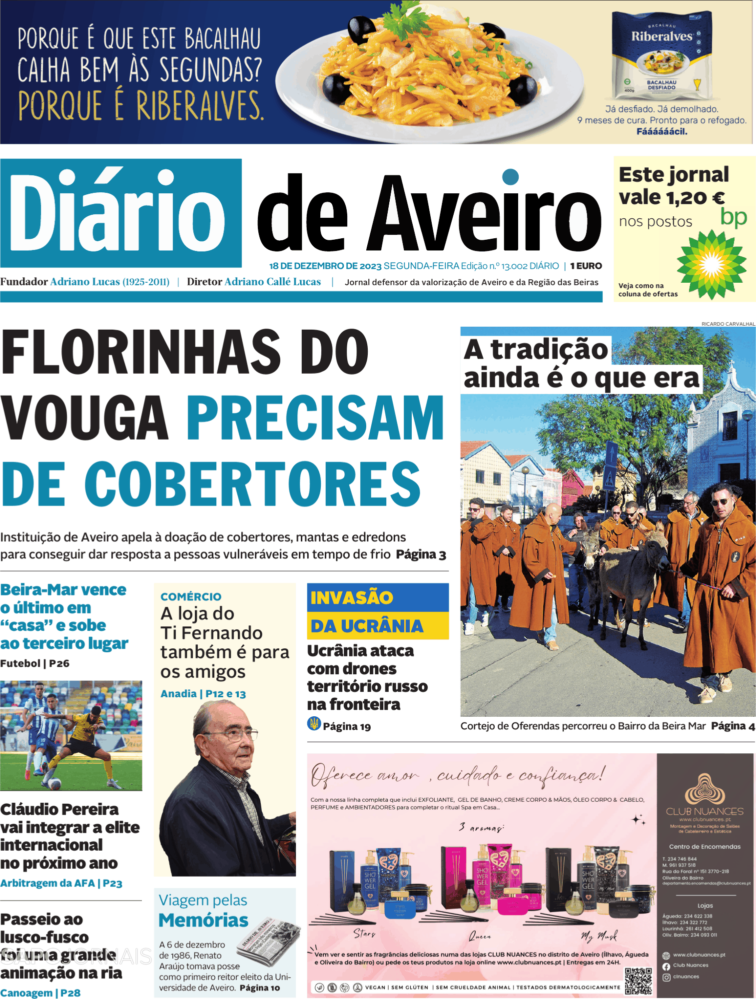 Di Rio De Aveiro Dez Jornais E Revistas Sapo Pt Ltima