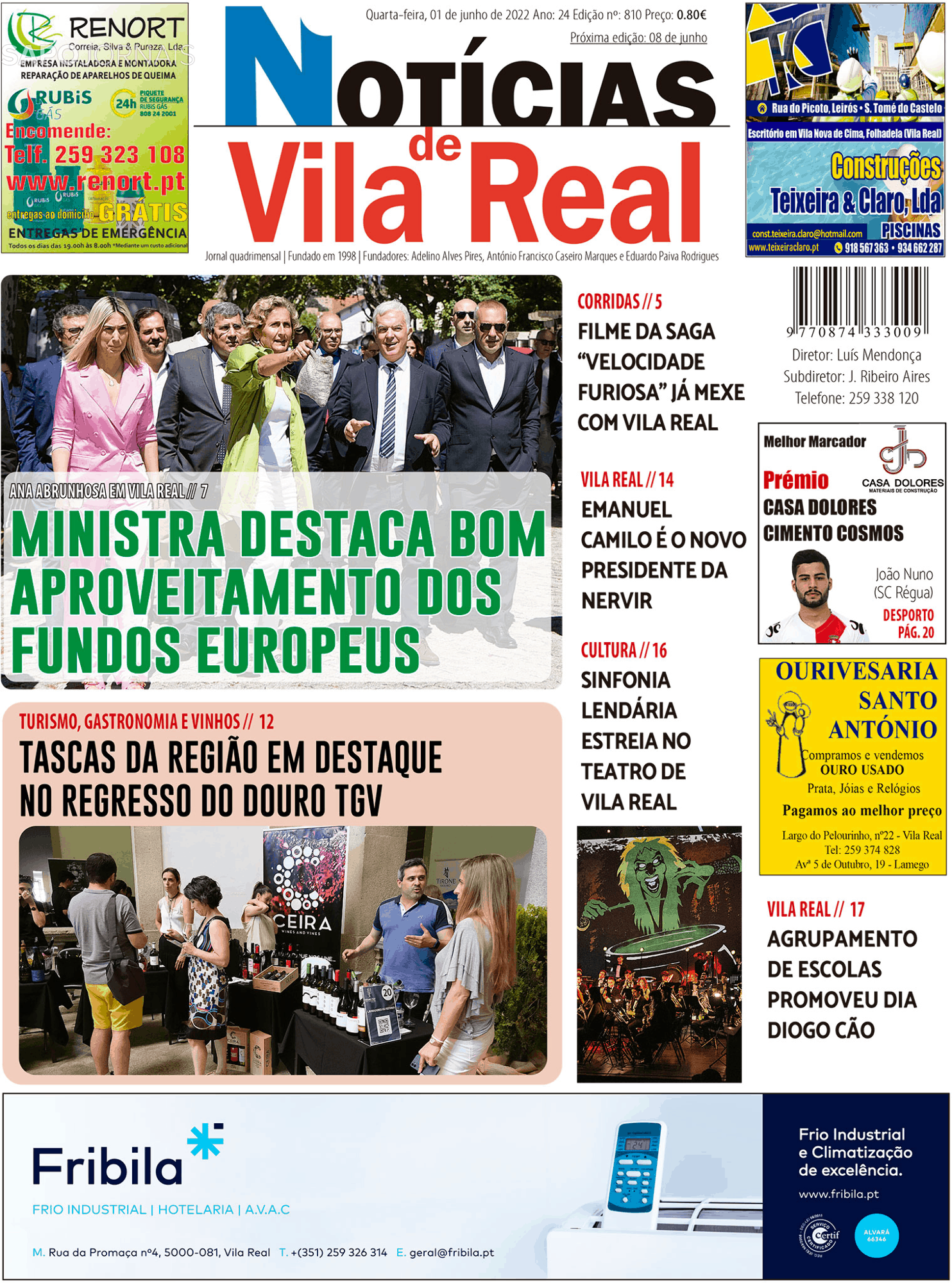 Notícias de Vila Real