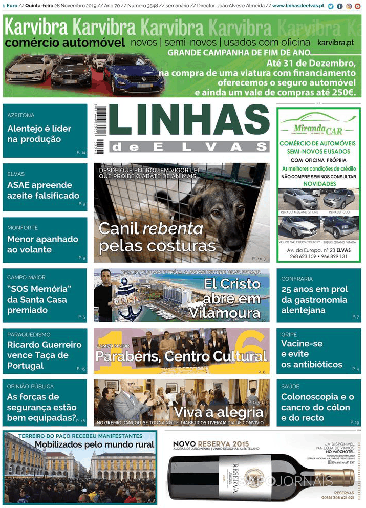 Linhas De Elvas Nov Jornais E Revistas Sapo Pt Ltima