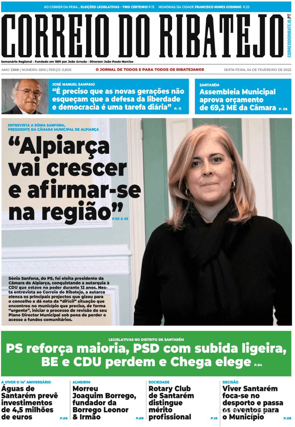 Correio Do Ribatejo Fev Jornais E Revistas Sapo Pt