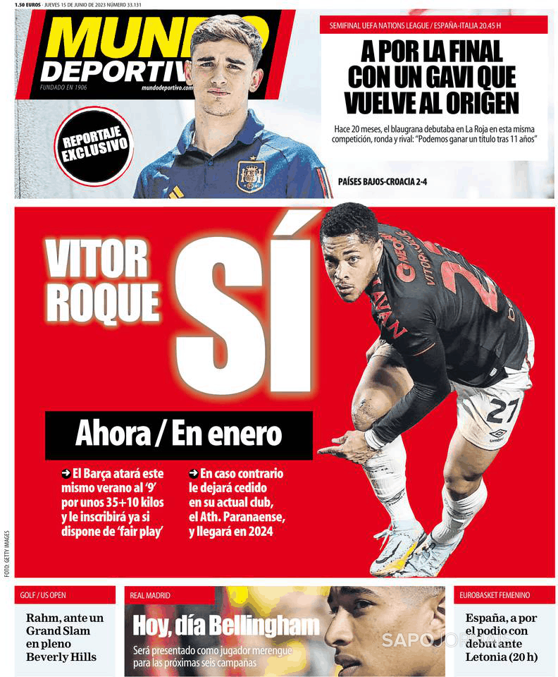 Mundo Deportivo Madrid Jun Jornais E Revistas Sapo Pt