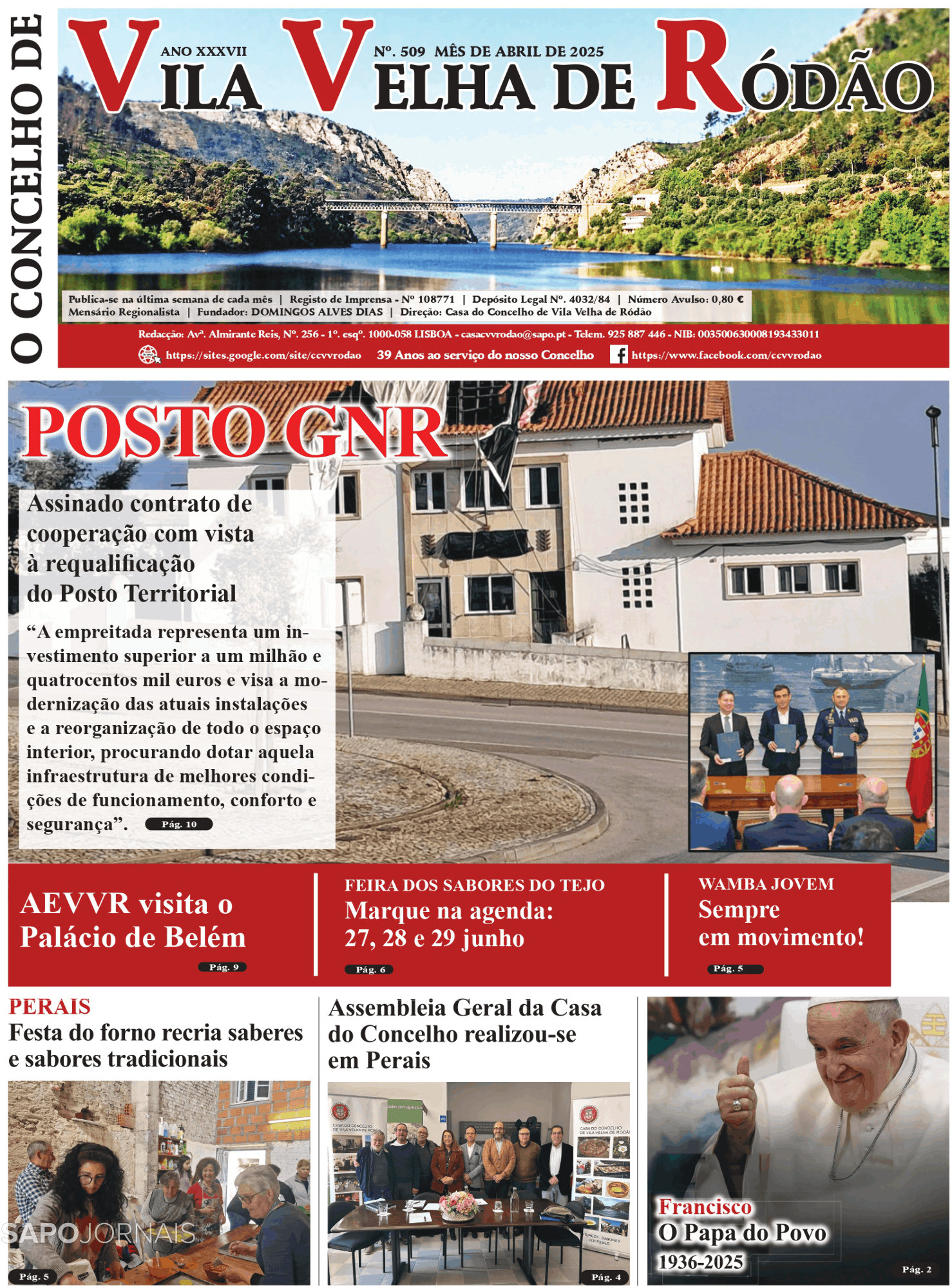 O Concelho de Vila Velha de Rodão