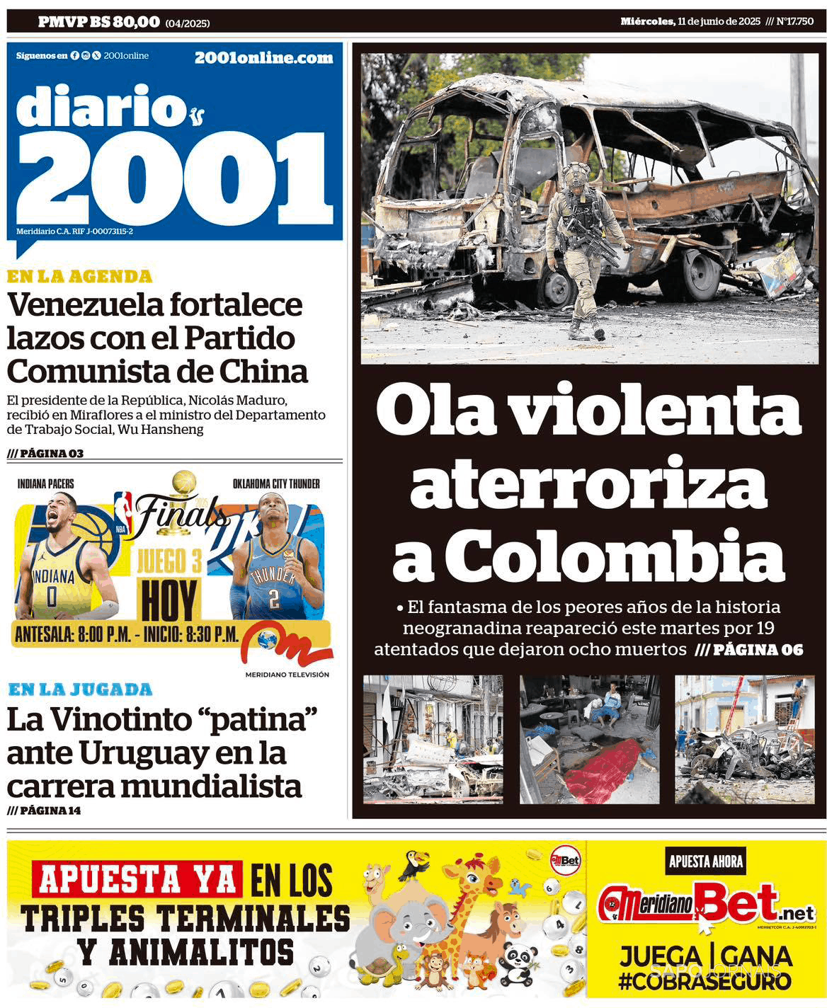 Diario 2001