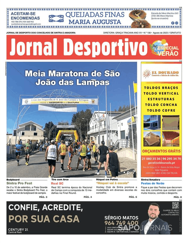 Jornal Desportivo 12 ago 2023 Jornais e Revistas SAPO pt Última