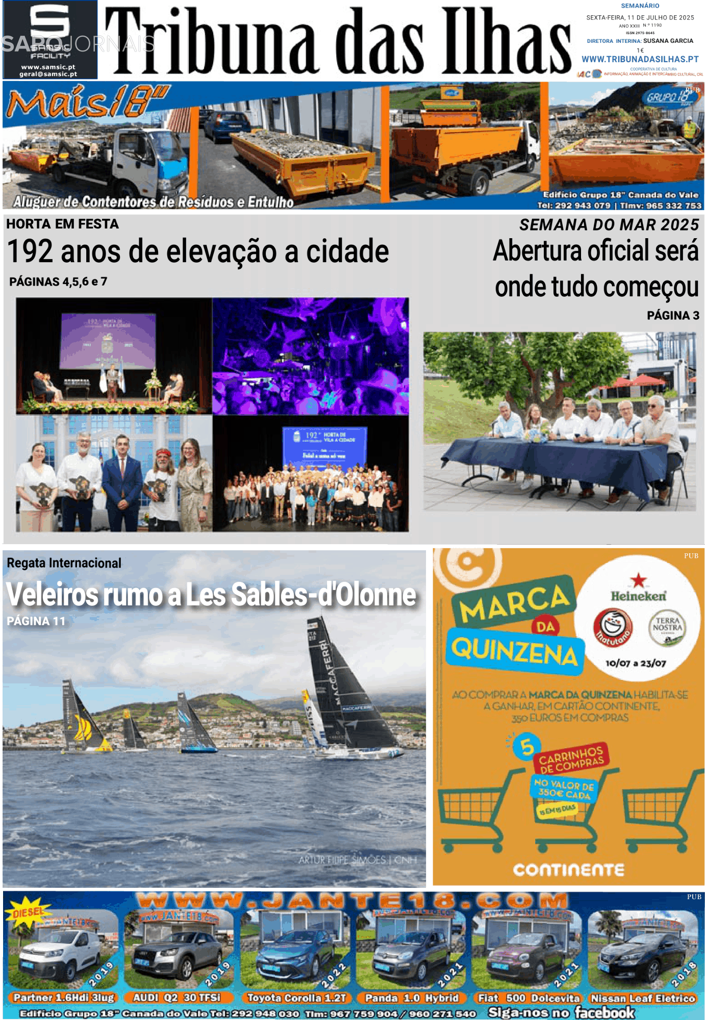 Tribuna das Ilhas