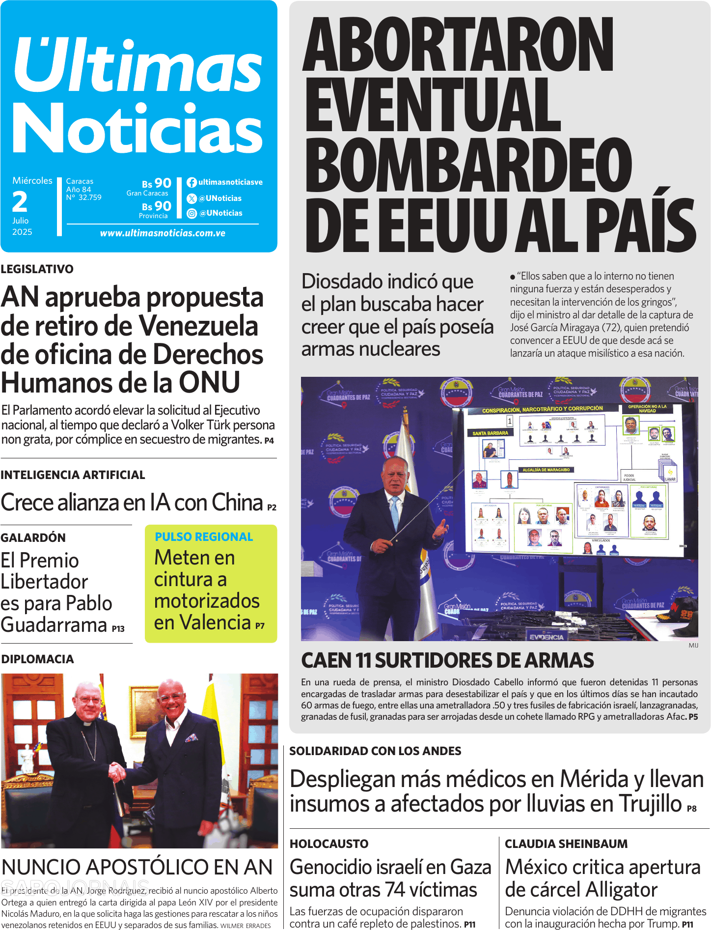 Últimas Noticias