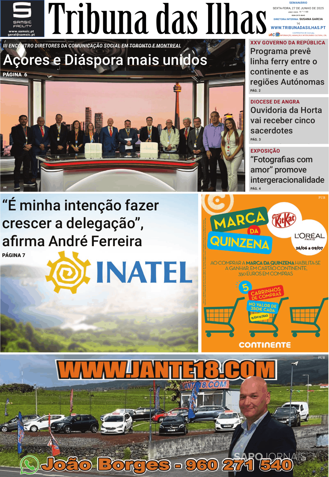 Tribuna das Ilhas