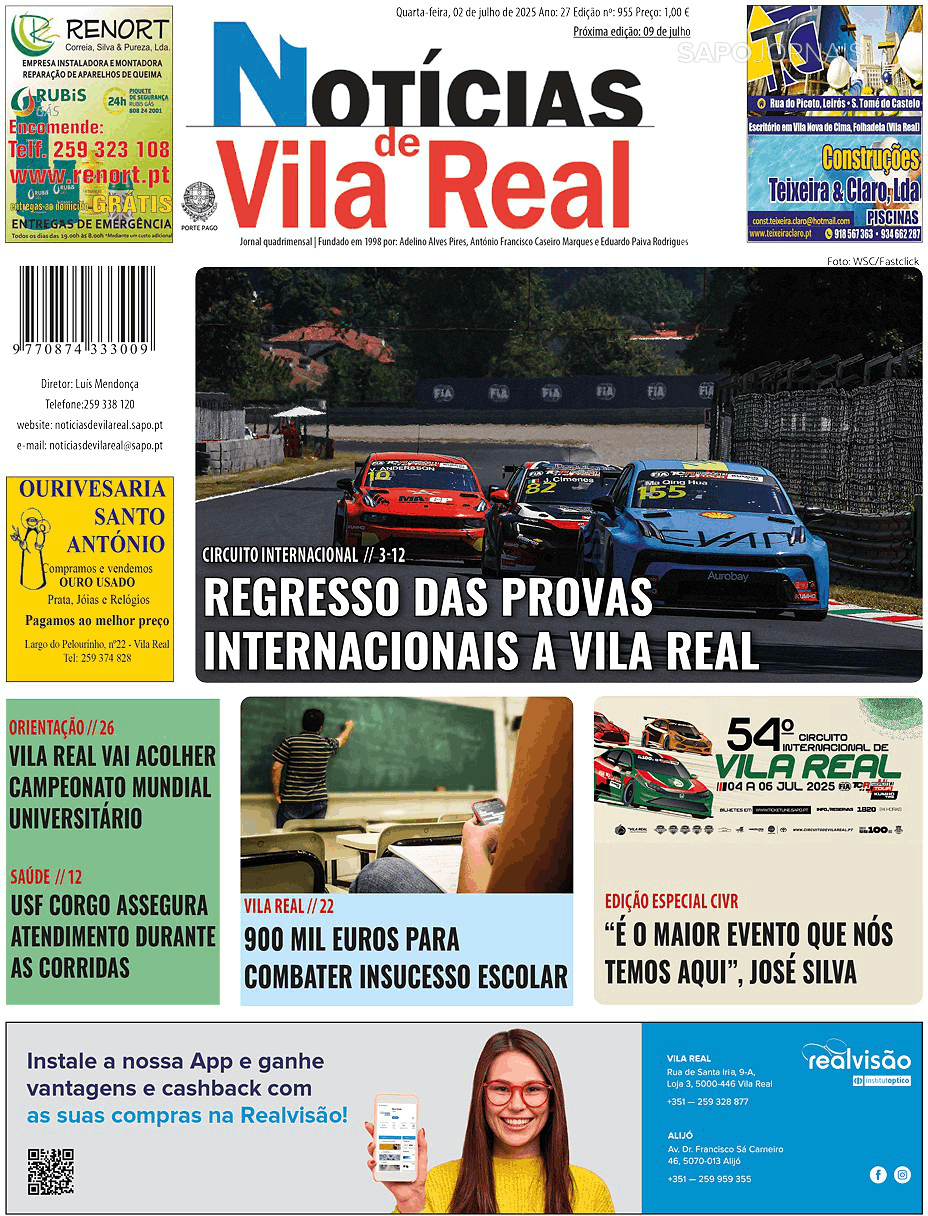 Notícias de Vila Real