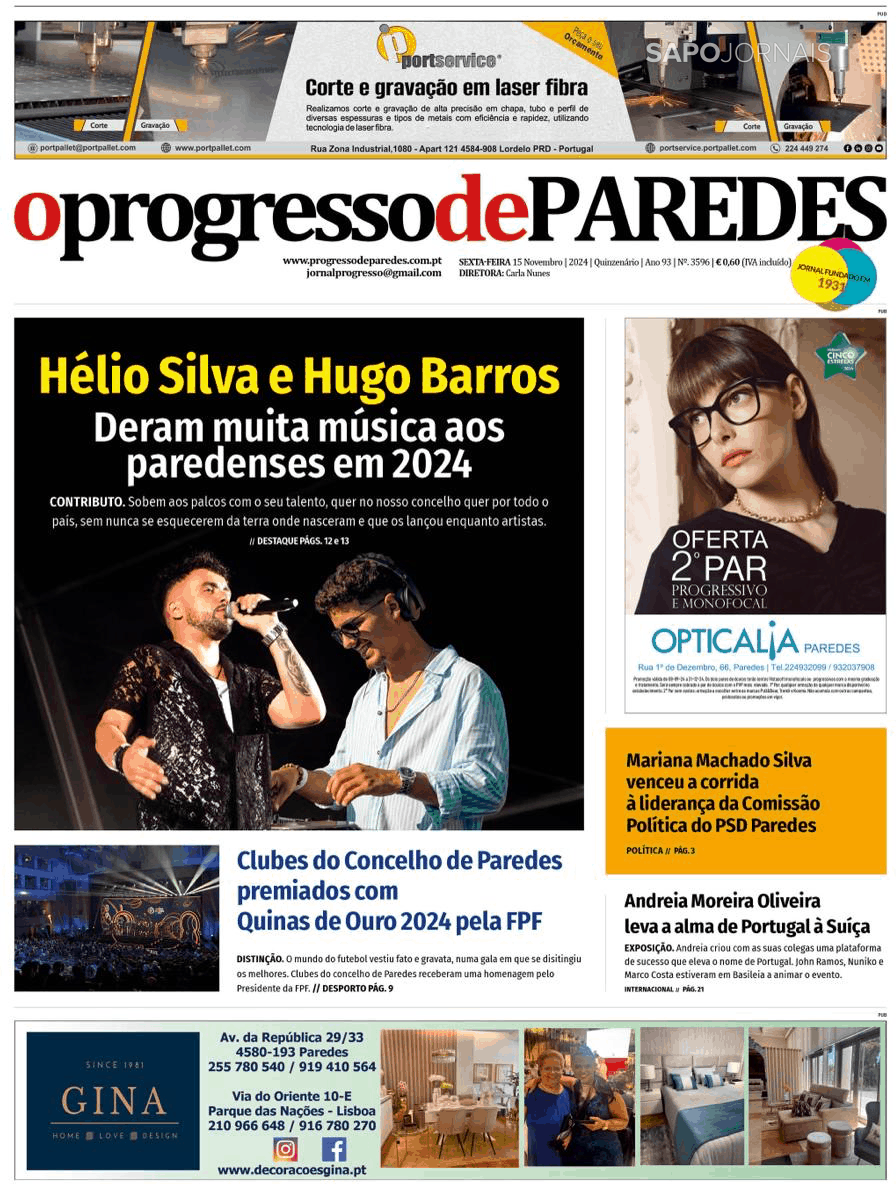 O Progresso de Paredes