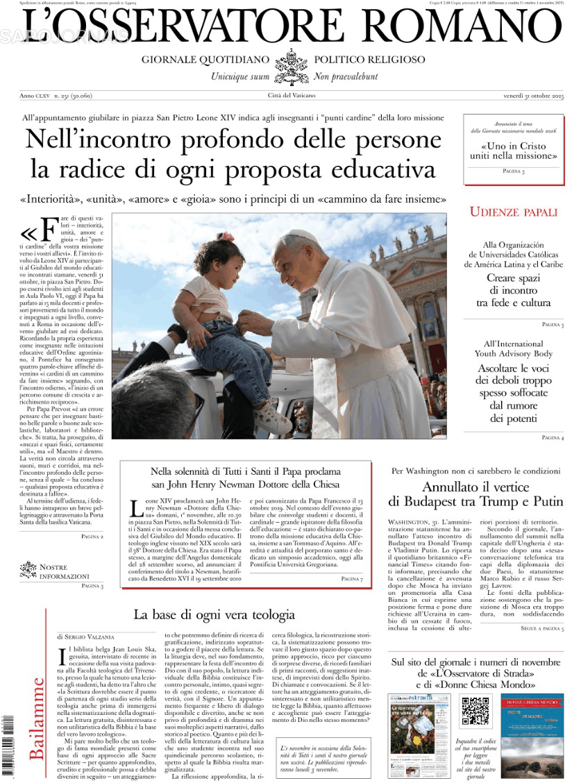 L'Osservatore Romano
