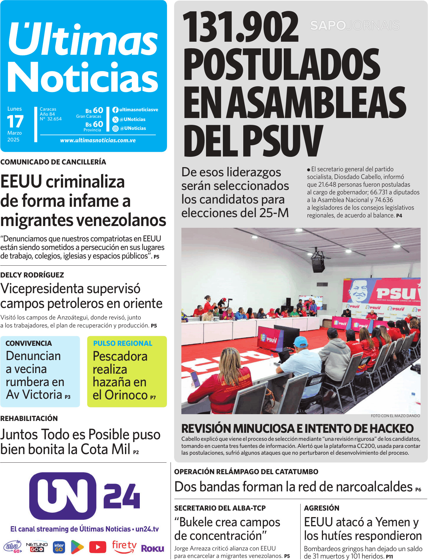 Últimas Noticias