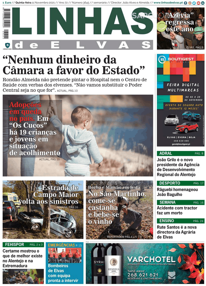 Linhas De Elvas Nov Jornais E Revistas Sapo Pt Ltima