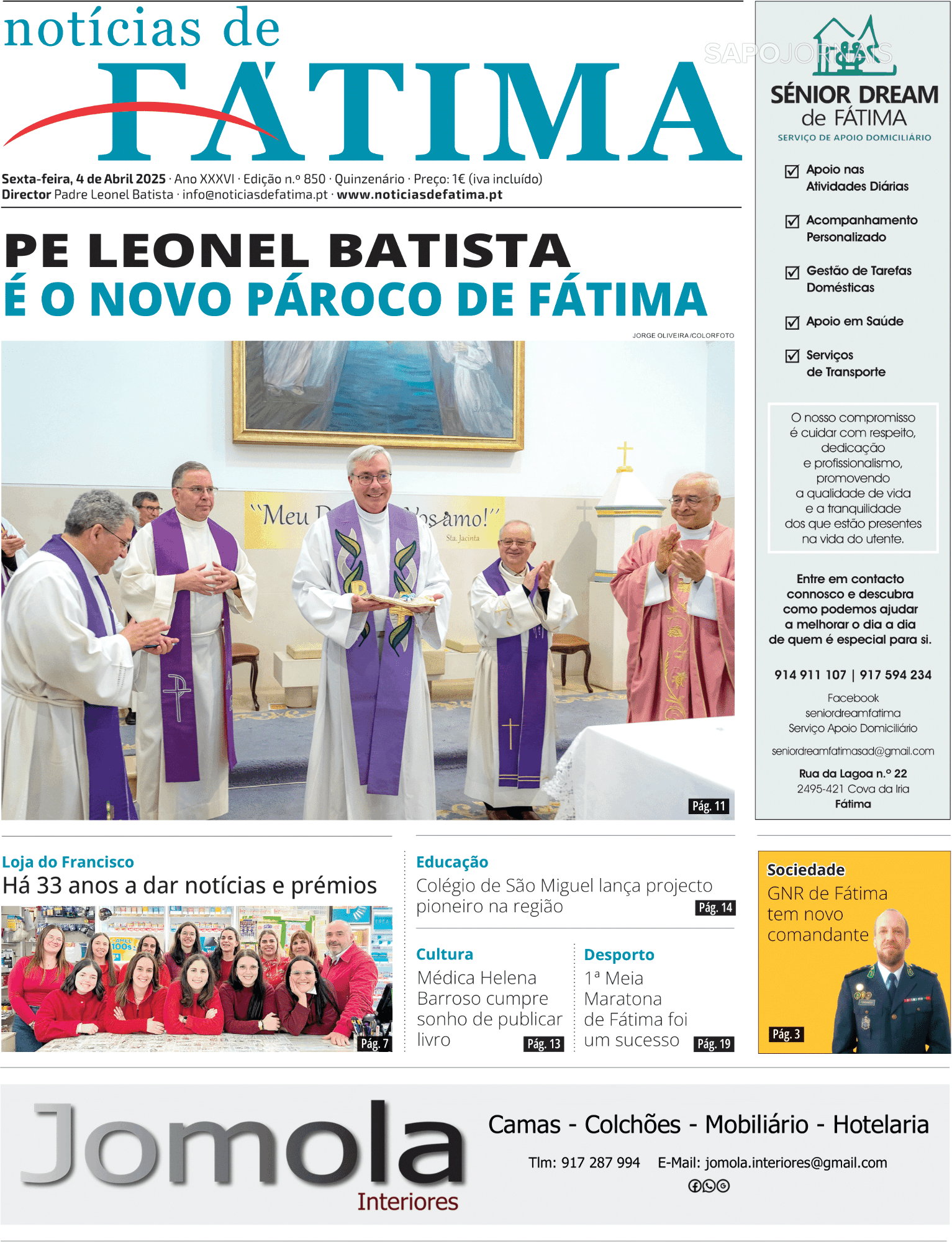 Notícias de Fátima