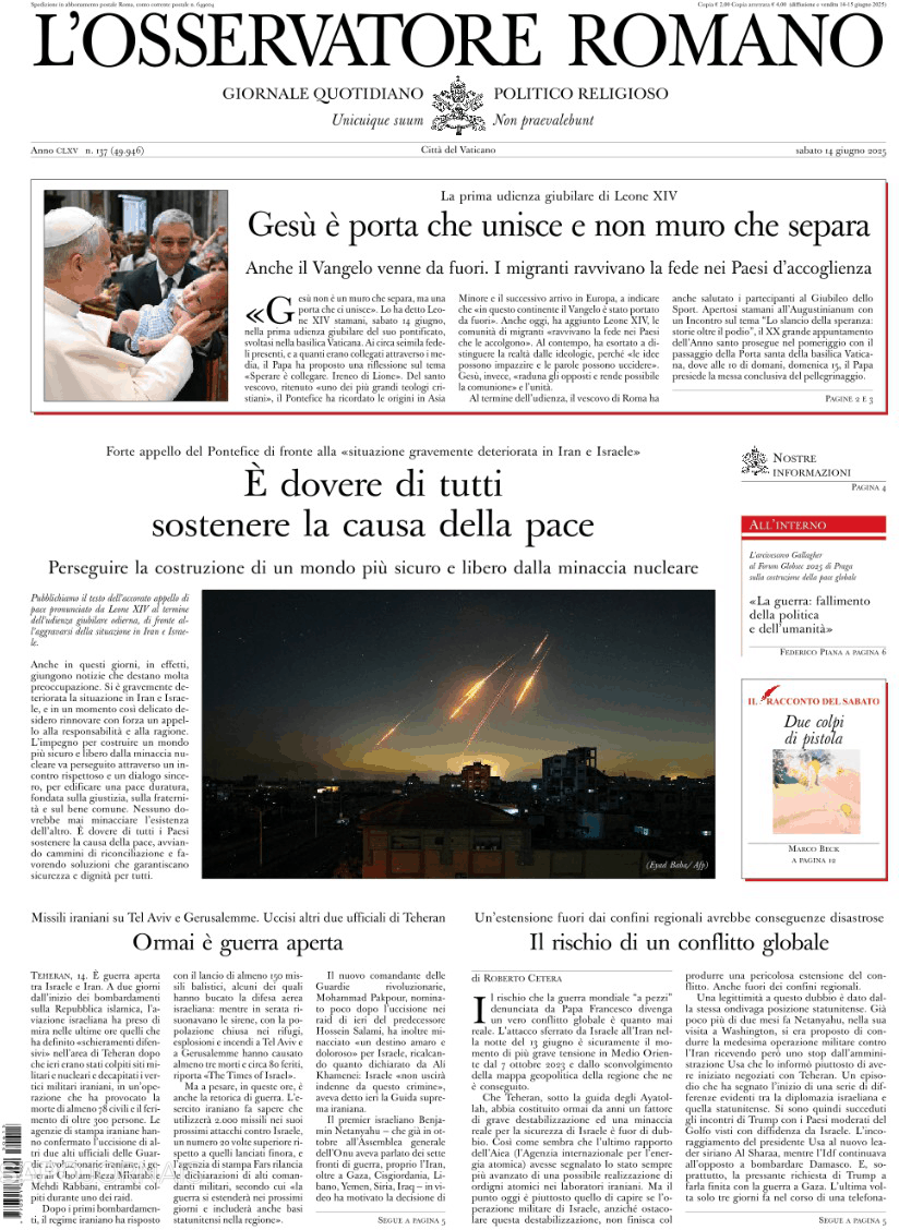 L'Osservatore Romano