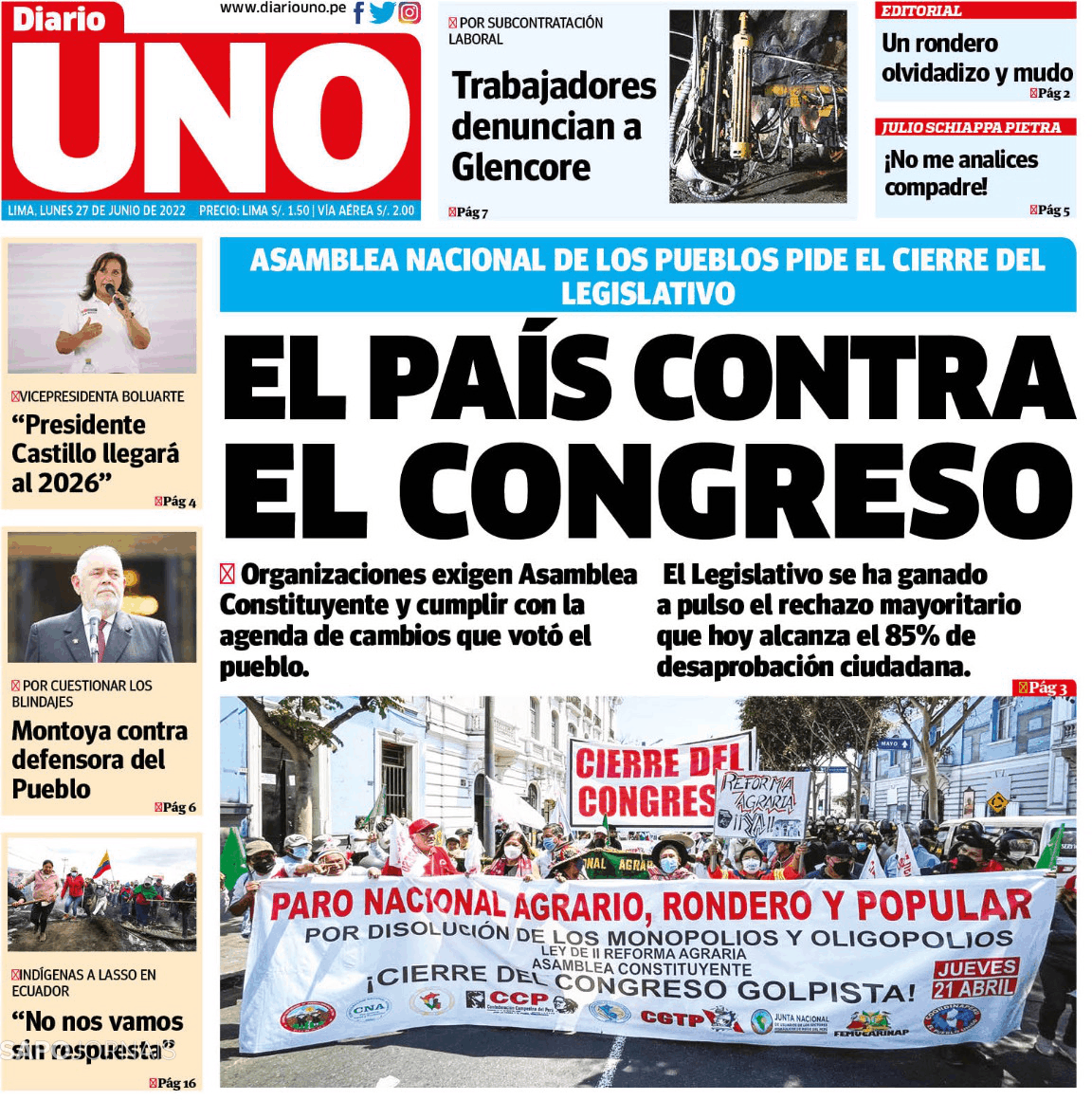 Diario UNO - Lima Perú