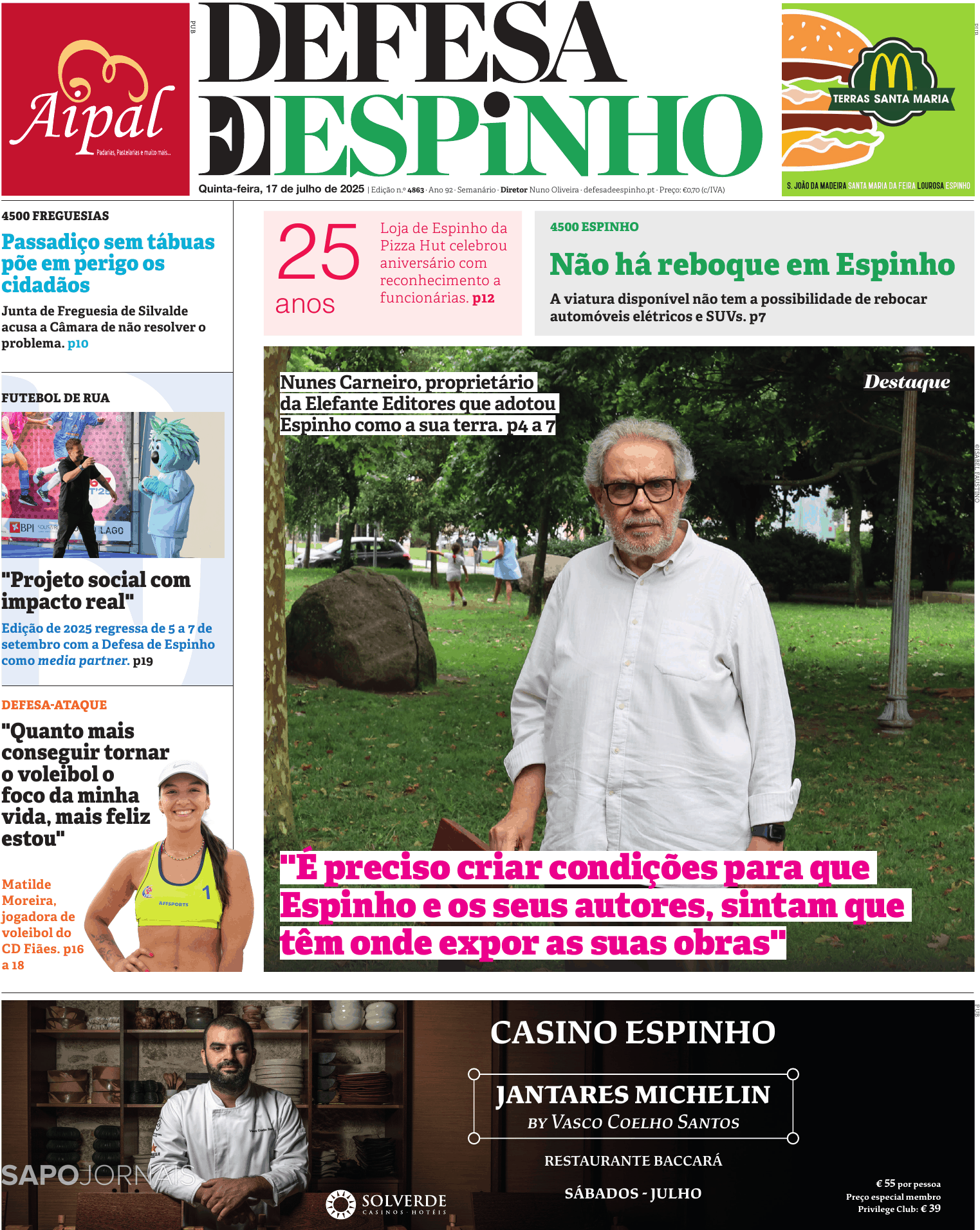 Defesa de Espinho