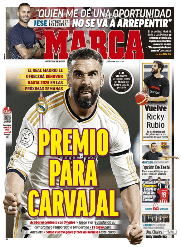 Marca 30 jan 2024 Jornais e Revistas SAPO pt Última hora e