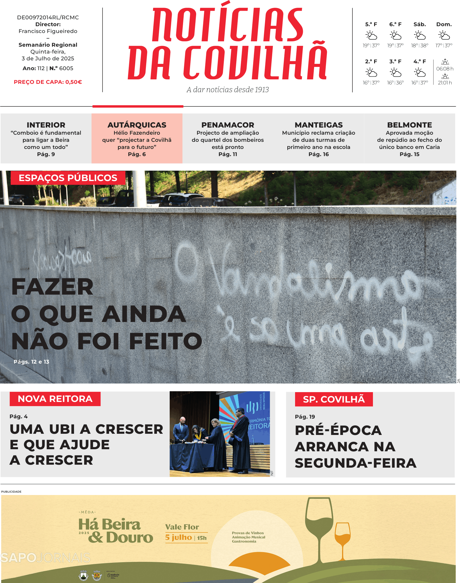 Notícias da Covilhã