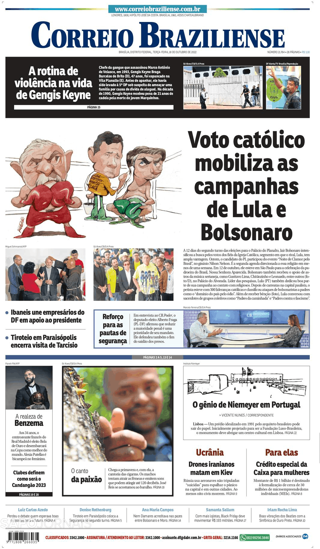 Correio Braziliense Out Jornais E Revistas Sapo Pt