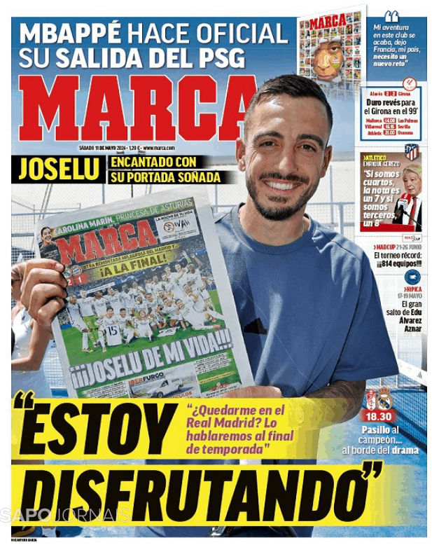 Marca 11 mai 2024 Jornais e Revistas SAPO pt Última hora e