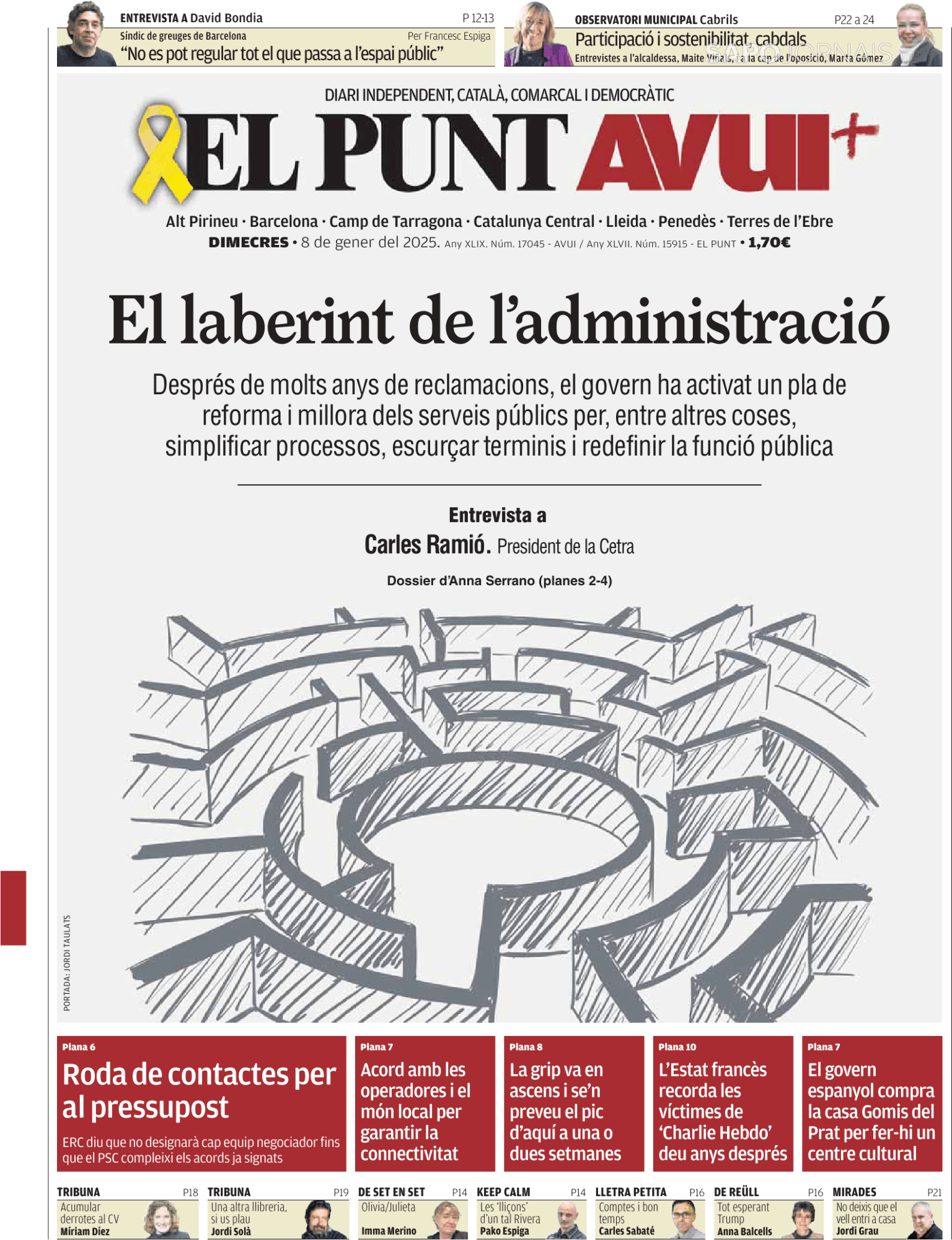 El Punt Avui Edici Catalunya Jan Jornais E Revistas