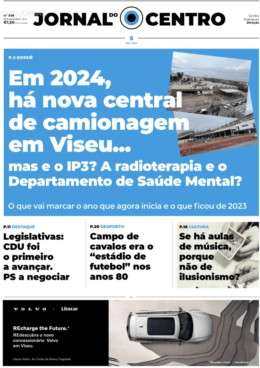 Jornal Do Centro Jan Jornais E Revistas Sapo Pt Ltima