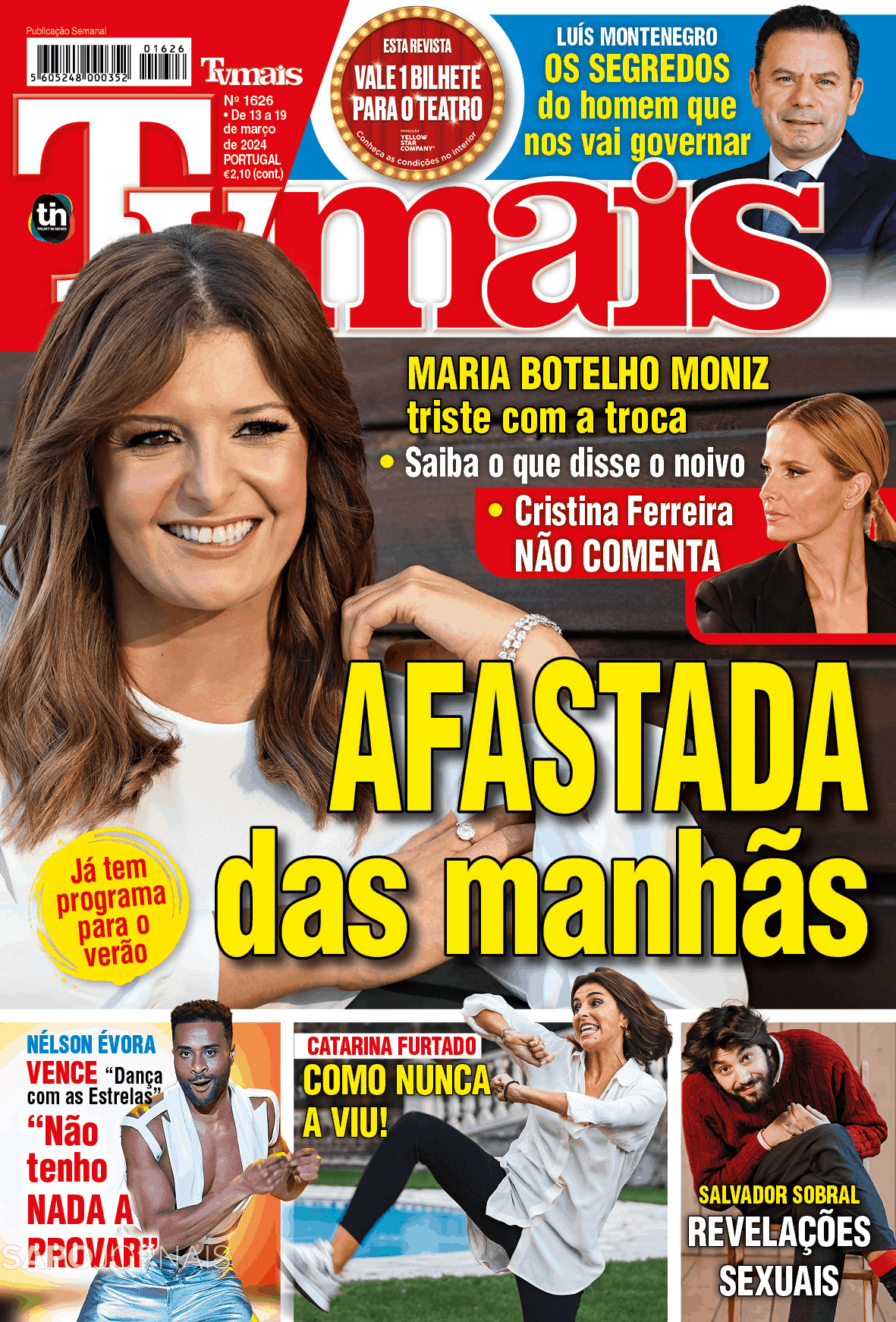 TV mais 13 mar 2024 Jornais e Revistas SAPO pt Última hora e