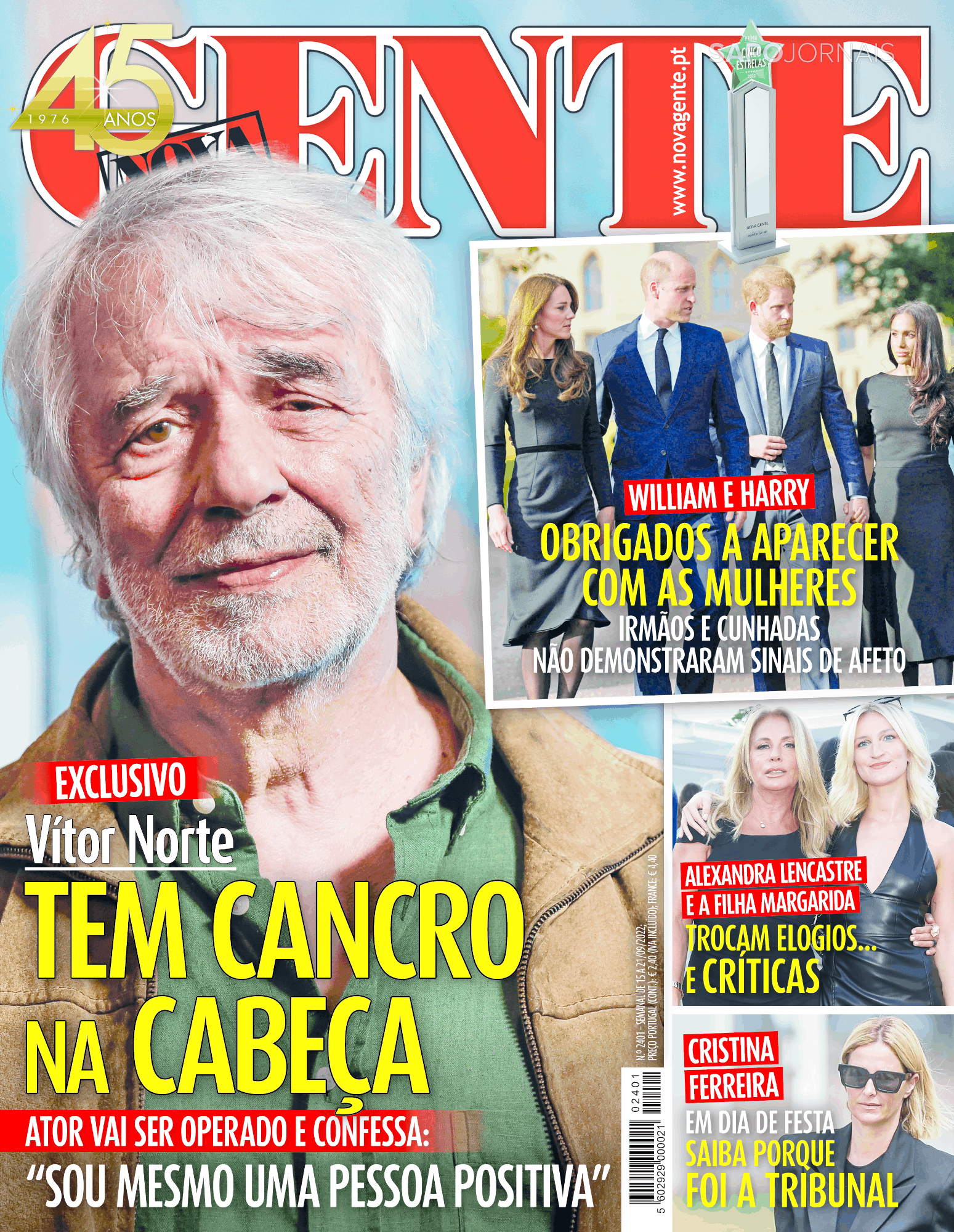 Nova Gente 14 set 2022 Jornais e Revistas SAPO pt Última hora e