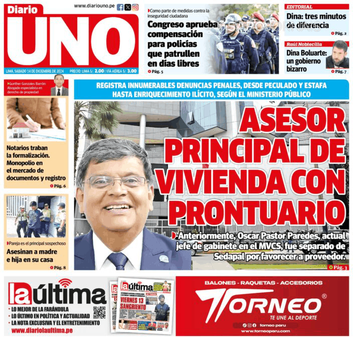 Diario UNO - Lima Perú