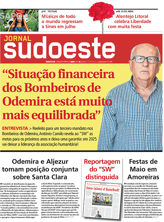 Jornal Sudoeste Abr Jornais E Revistas Sapo Pt Ltima