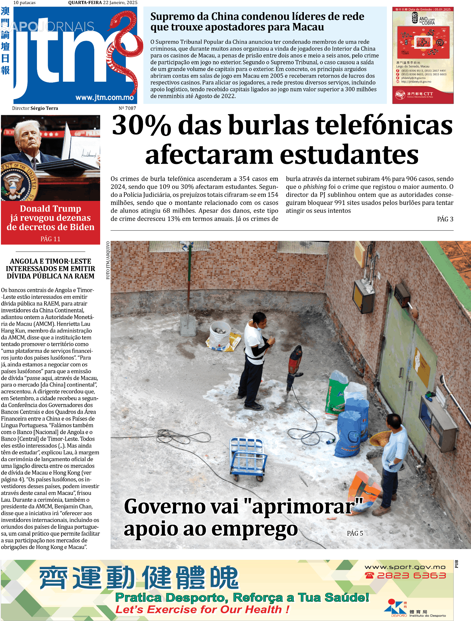 Jornal Tribuna de Macau