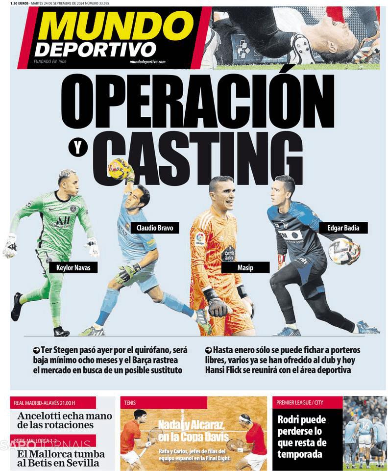 Mundo Deportivo Madrid 24 Set 2024 Jornais E Revistas SAPO Pt