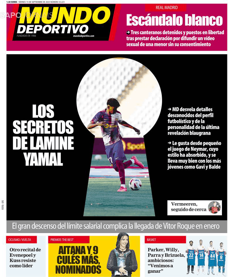 Mundo Deportivo Madrid Set Jornais E Revistas Sapo Pt