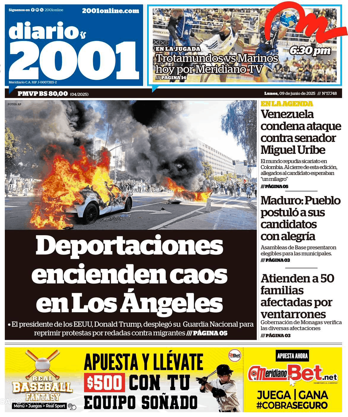 Diario 2001