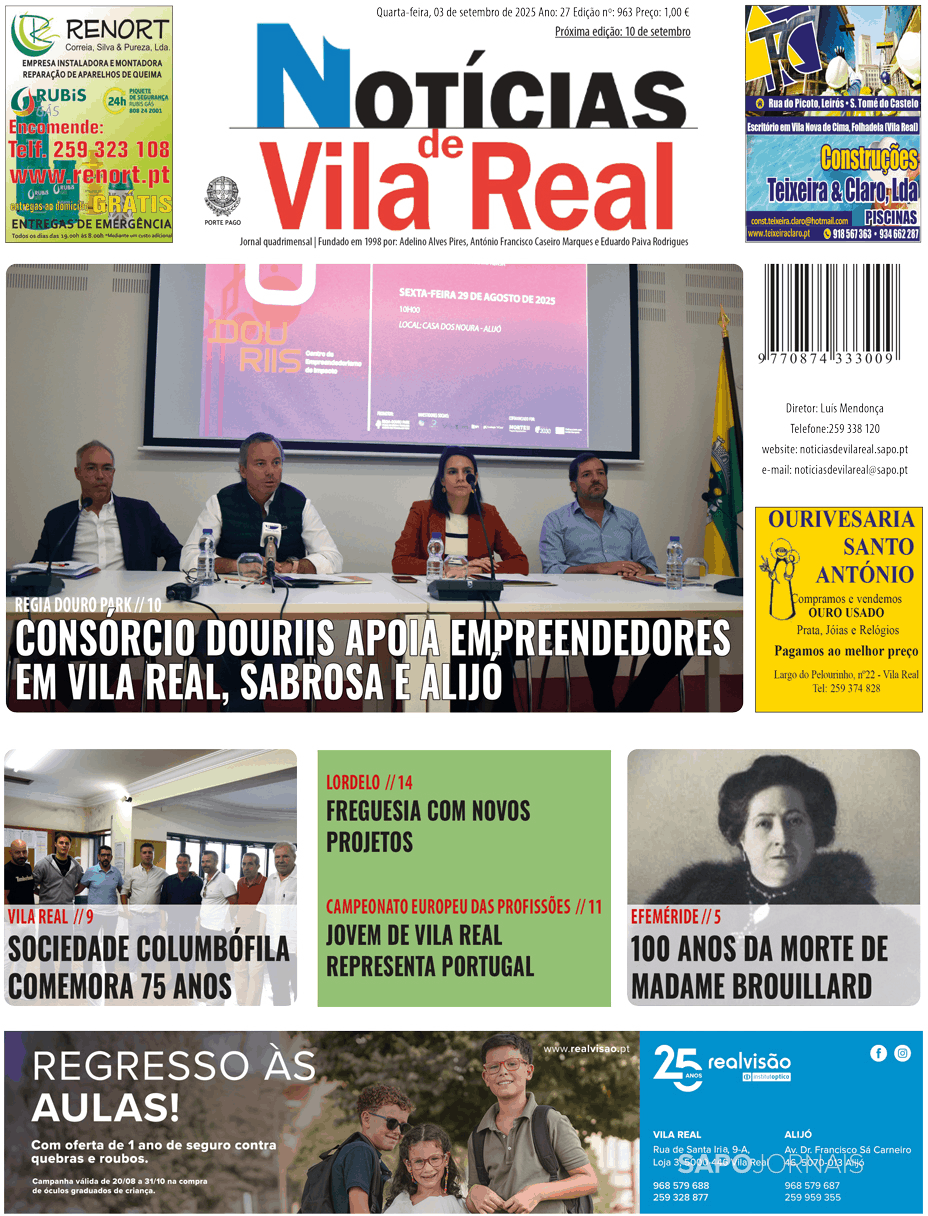Notícias de Vila Real