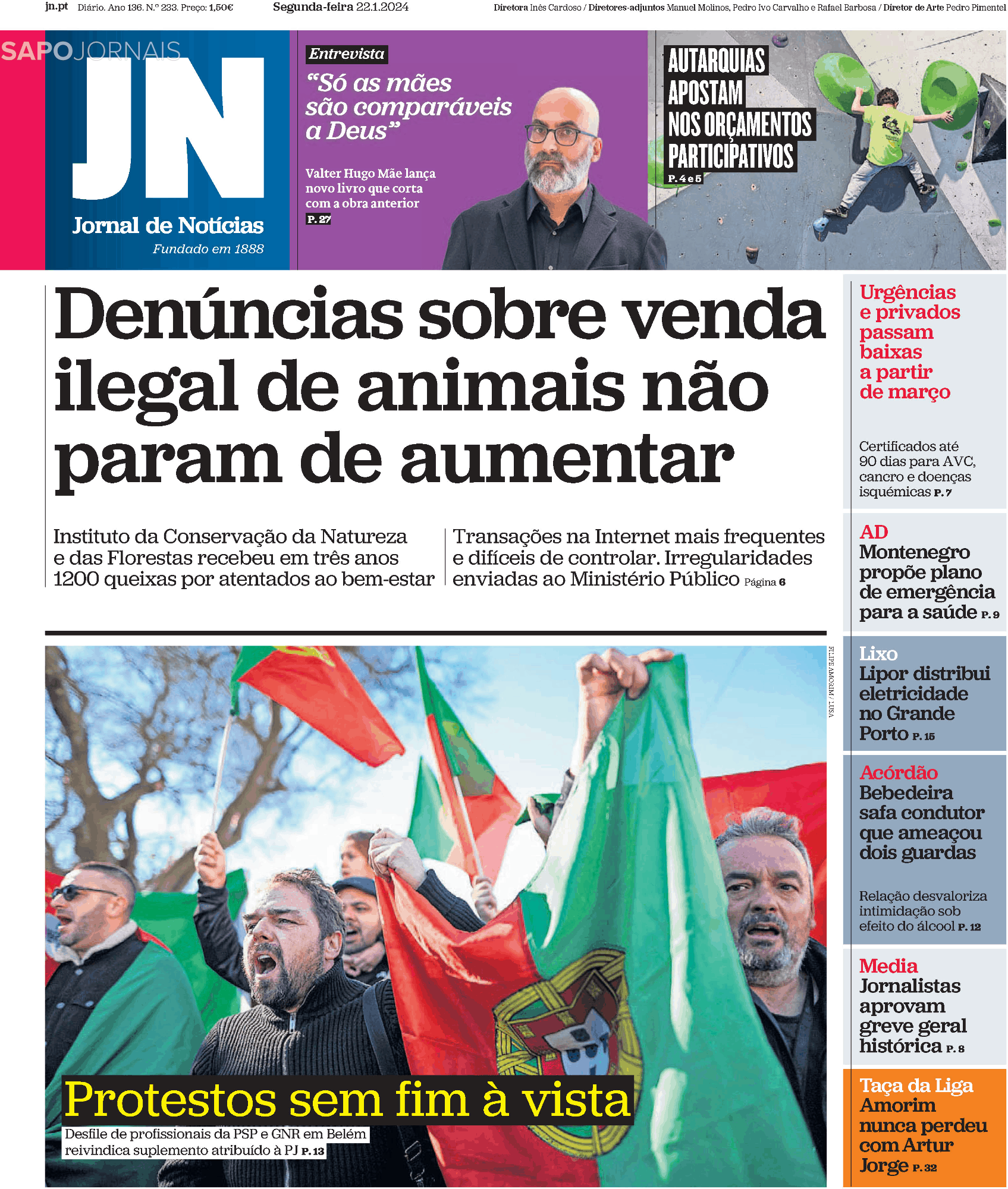 Jornal De Not Cias Jan Jornais E Revistas Sapo Pt