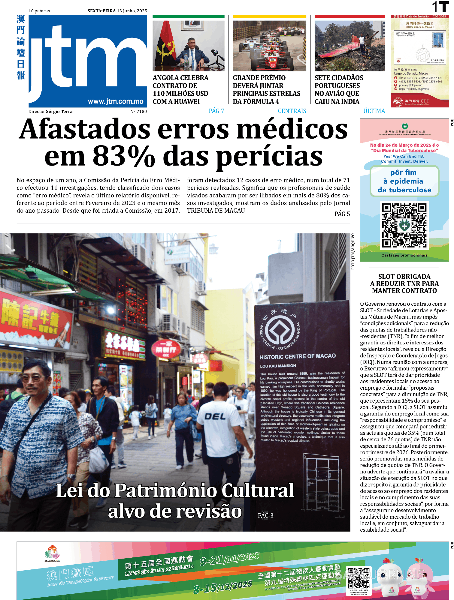 Jornal Tribuna de Macau