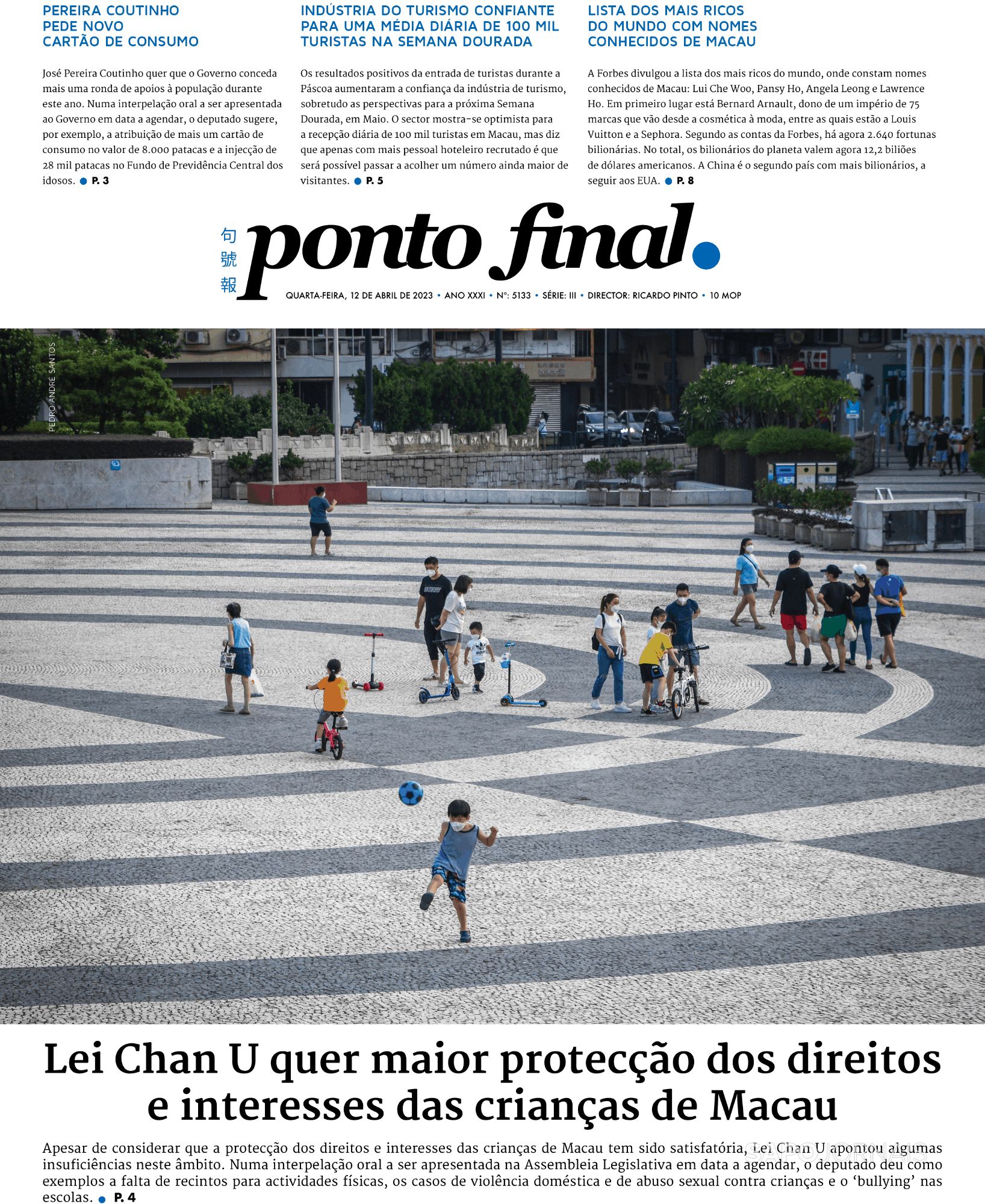 Ponto Final Abr Jornais E Revistas Sapo Pt Ltima Hora