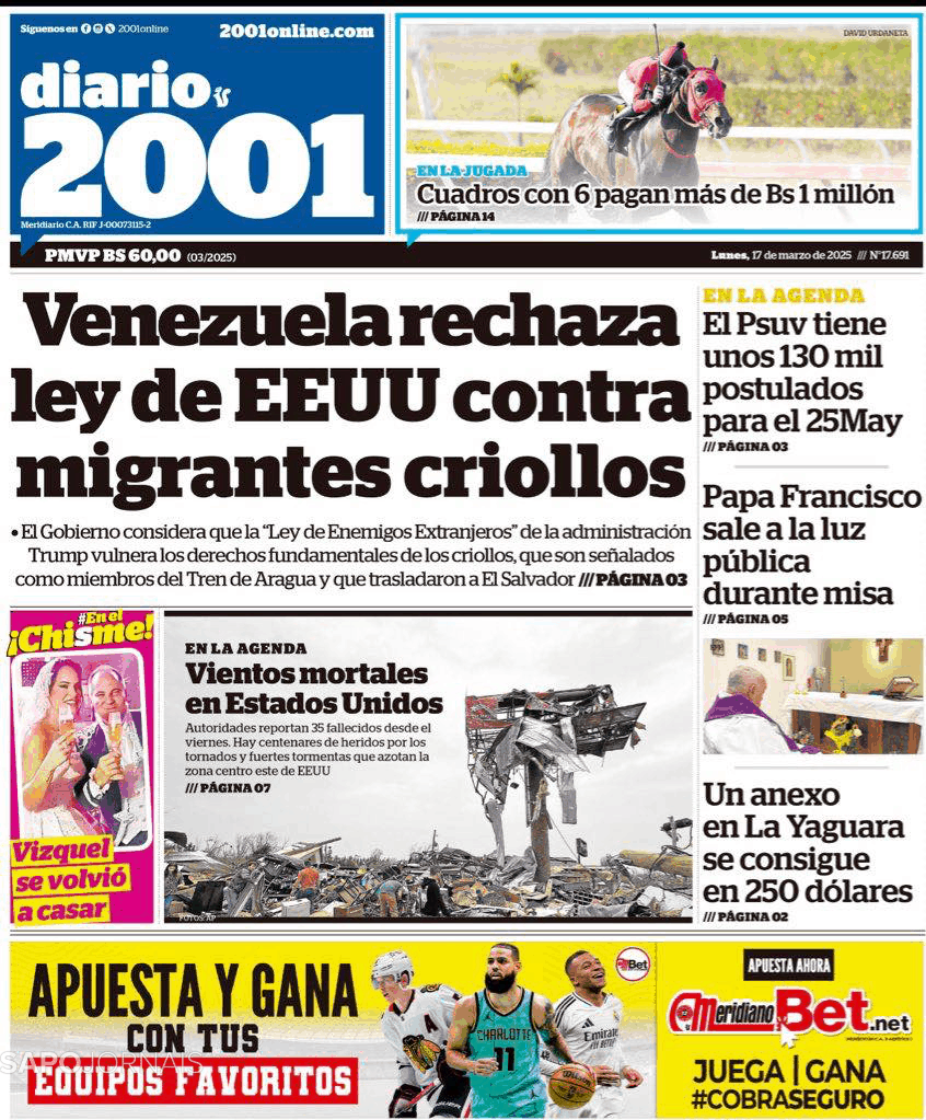 Diario 2001