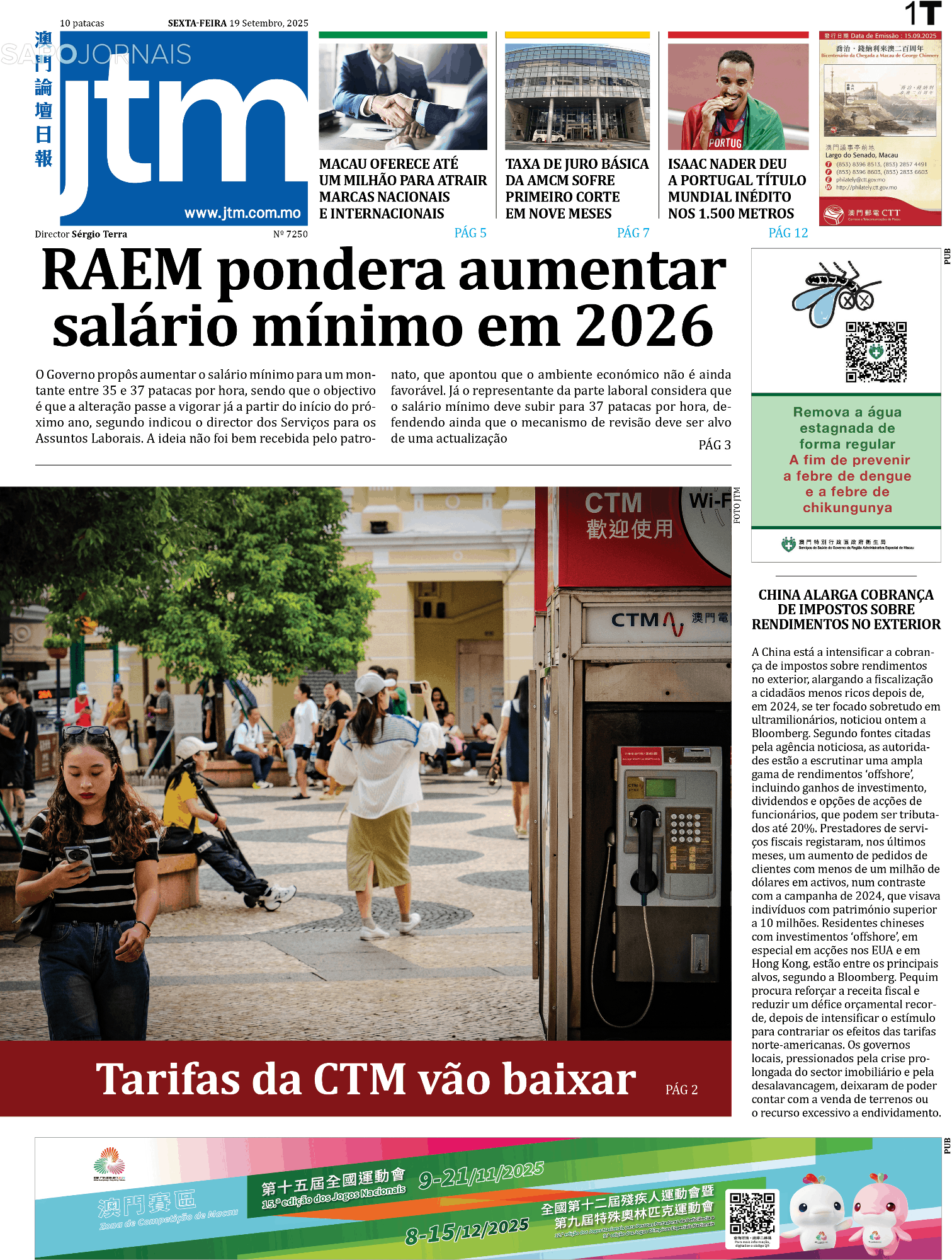 Jornal Tribuna de Macau