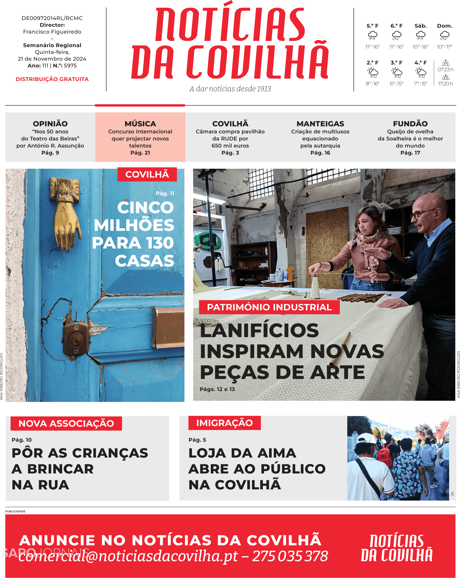 Notícias da Covilhã