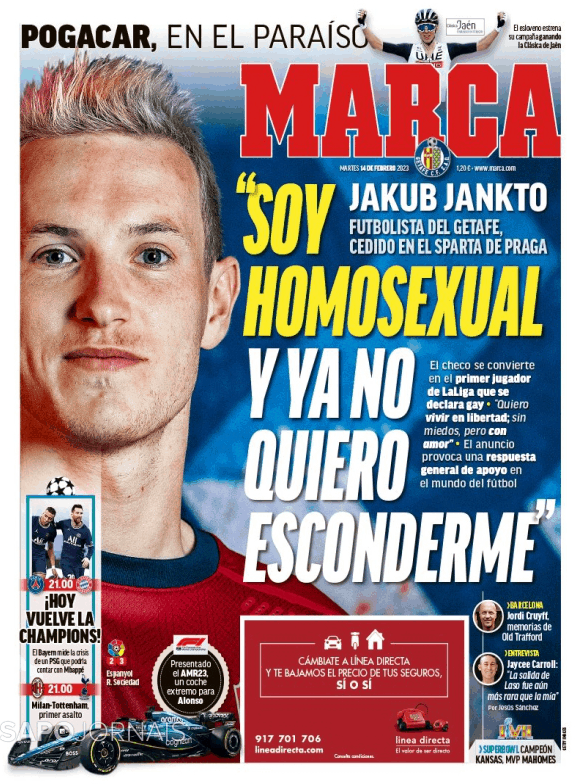 Marca 14 fev 2023 Jornais e Revistas SAPO pt Última hora e