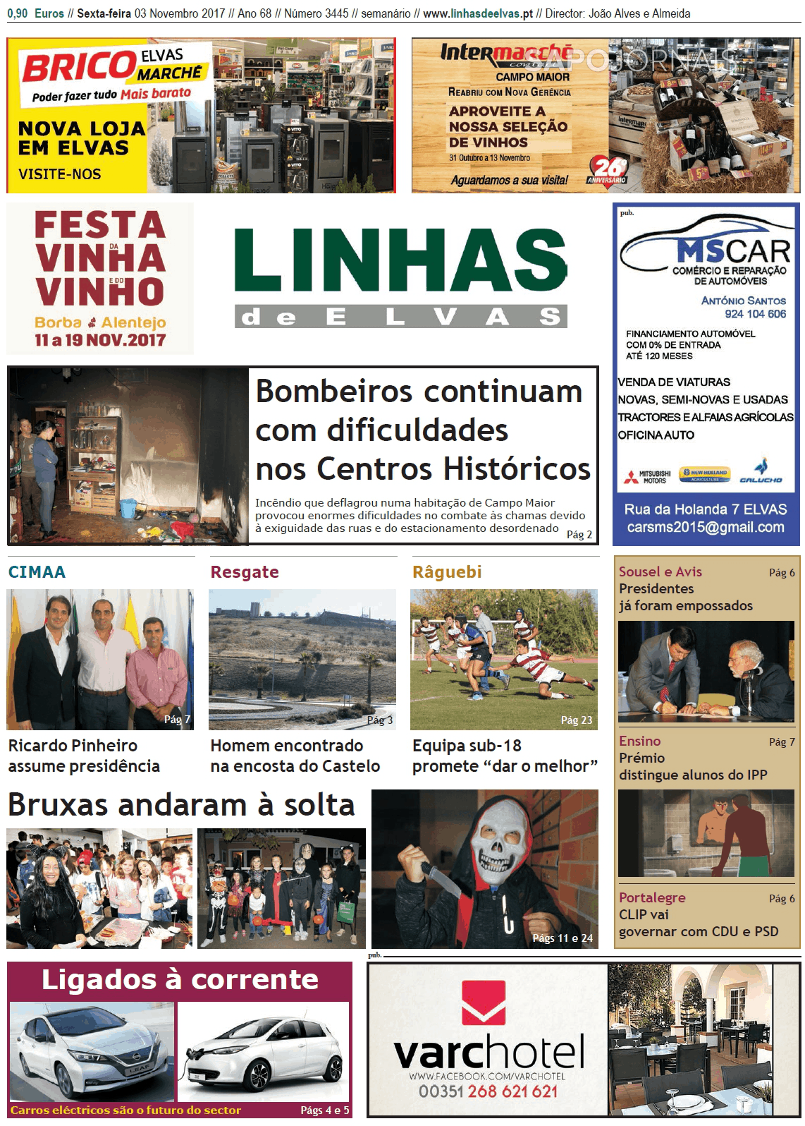 Linhas De Elvas Nov Jornais E Revistas Sapo Pt Ltima