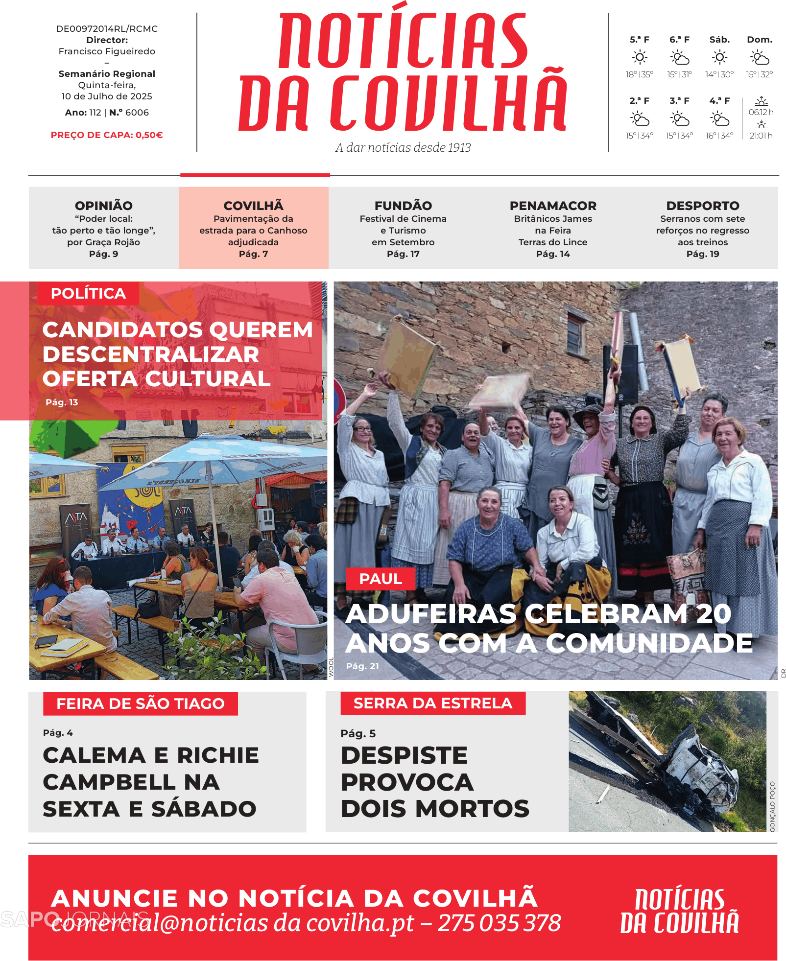 Notícias da Covilhã