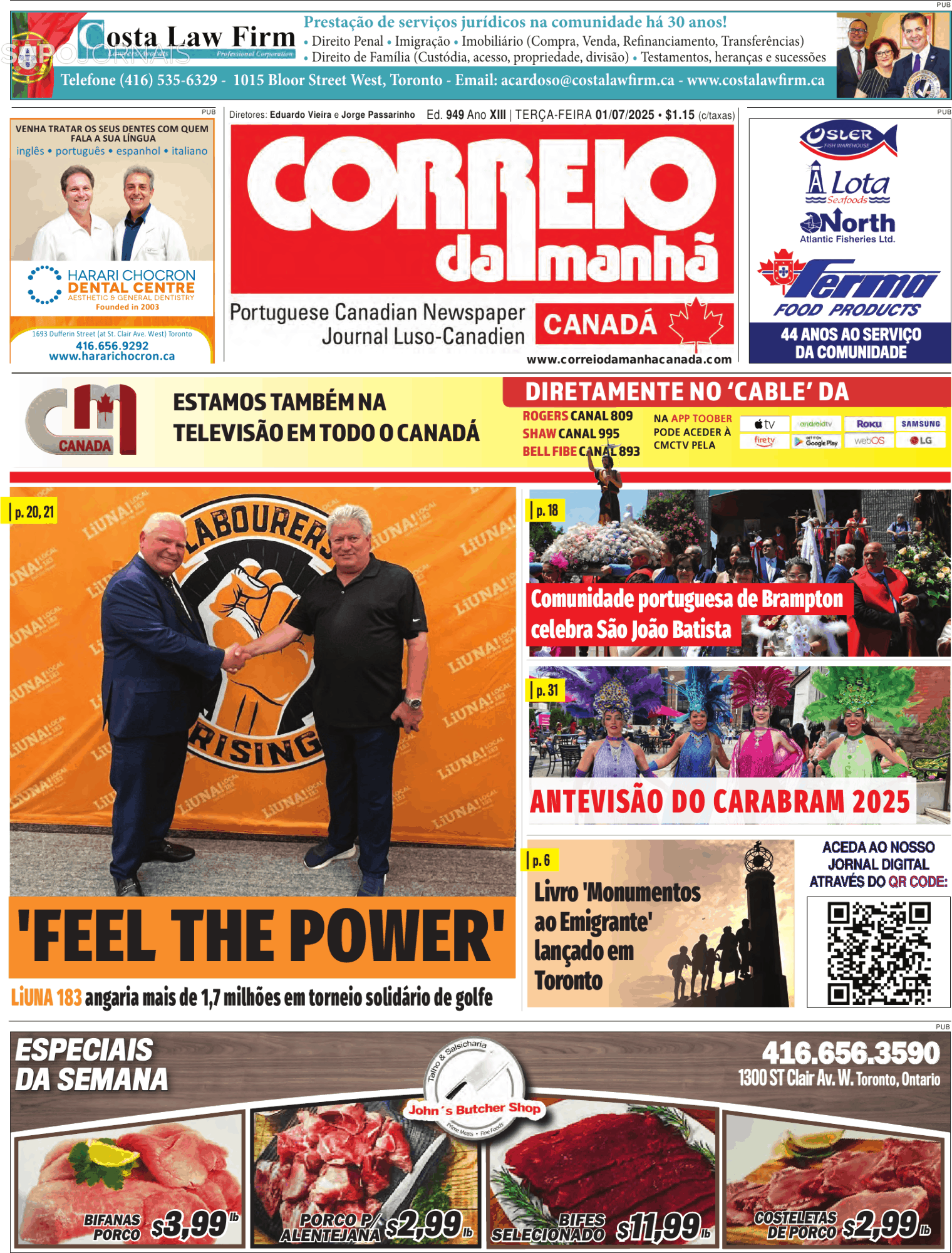 Correio da Manhã-Canada